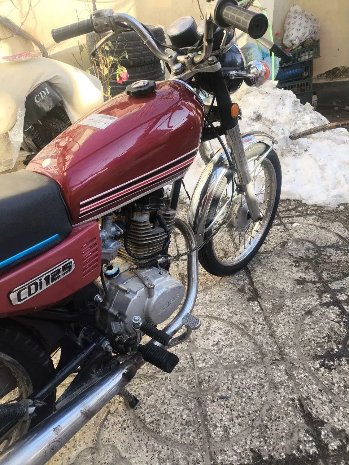 هوندا۱۲۵ سیجی|موتورسیکلت|اردبیل, |دیوار