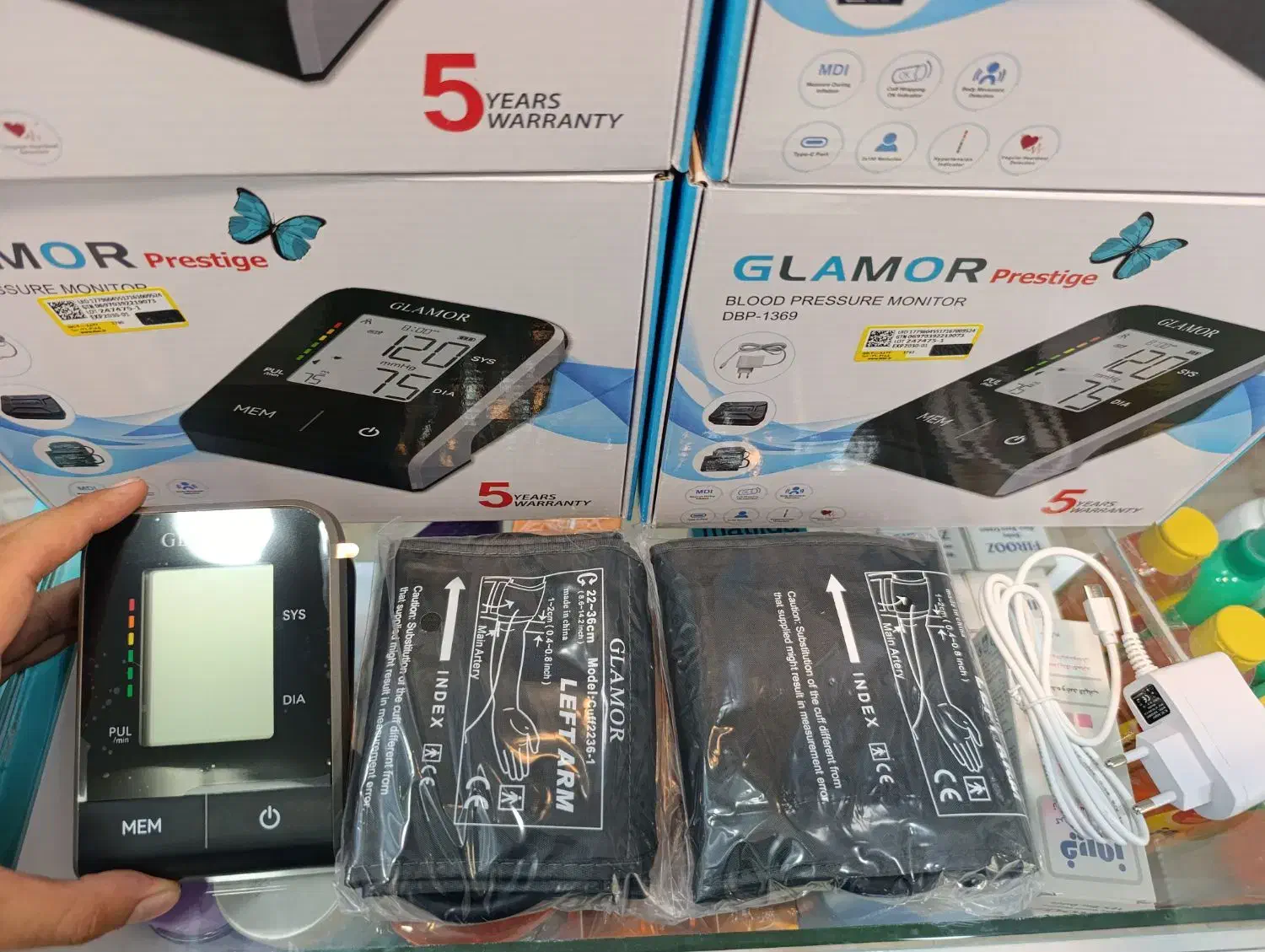 فشارسنج (فشارخون) دیجیتال  آلمانی Glammor نیک مدیک|آرایشی، بهداشتی، درمانی|شیراز, شاهجیان|دیوار
