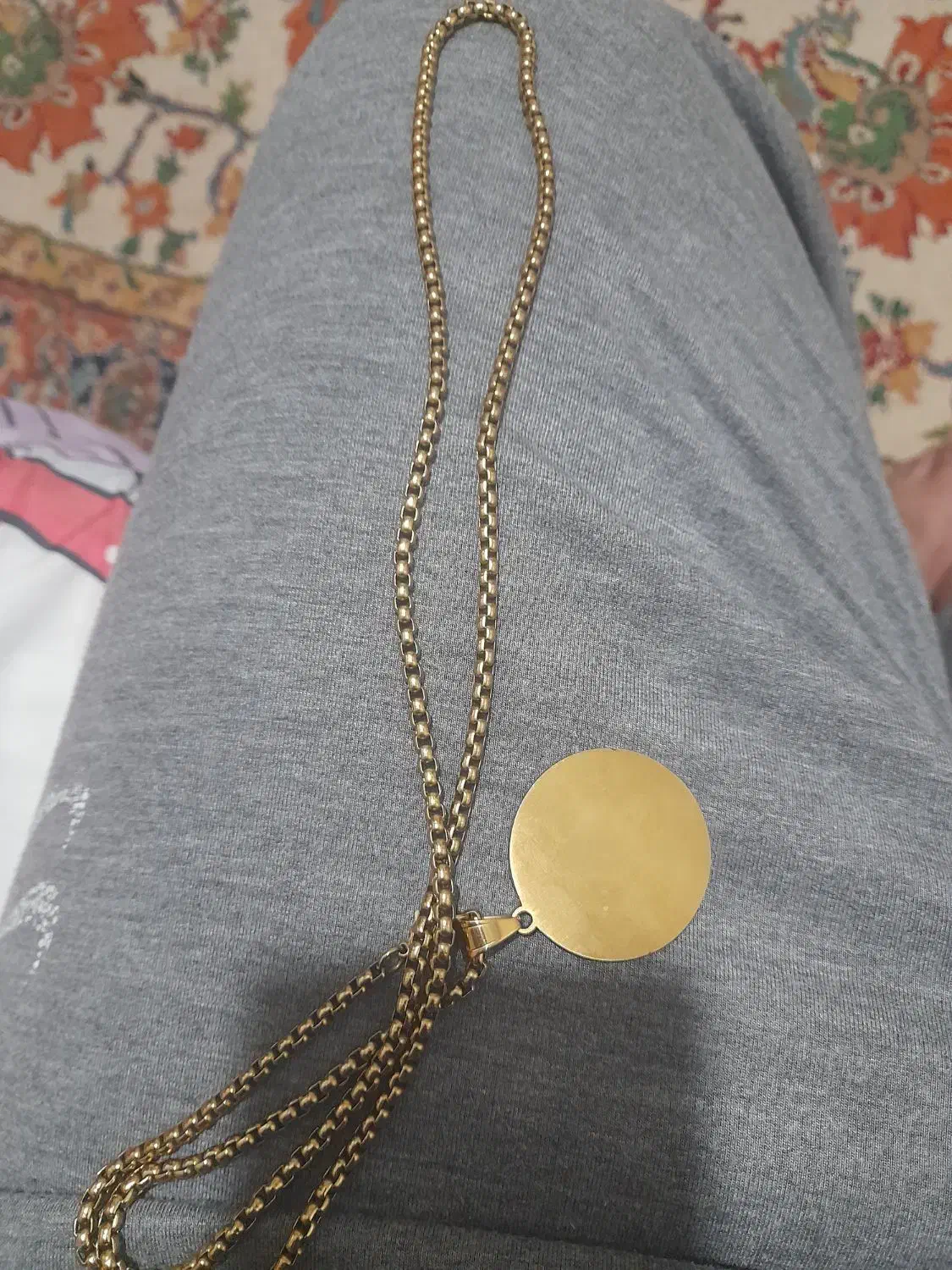 گردنبند و انگشتر ست زیبا ورساچ|بدلیجات|اندیشه, اندیشه فاز ۱|دیوار