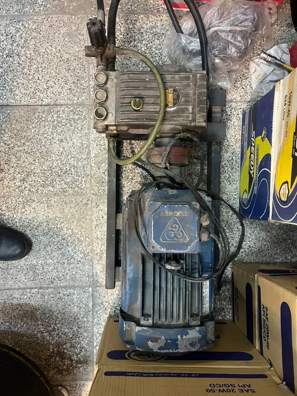 پمپ کارواش سه فاز اینتر ۲۰۰ بار|ماشینآلات صنعتی|کرج, مجتمع صنفی صنعتی|دیوار