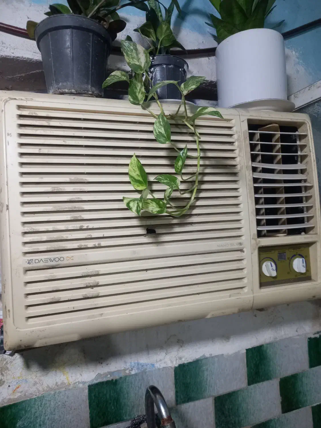 کولر پنجره ای گاز فابریک|کولر گازی و فنکوئل|گنبد کاووس, |دیوار