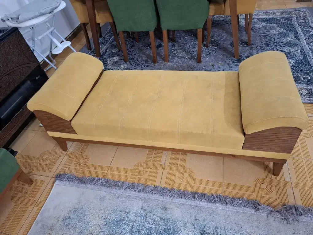 مبل پاف دو نفره|مبلمان خانگی و میز عسلی|رودبار, |دیوار
