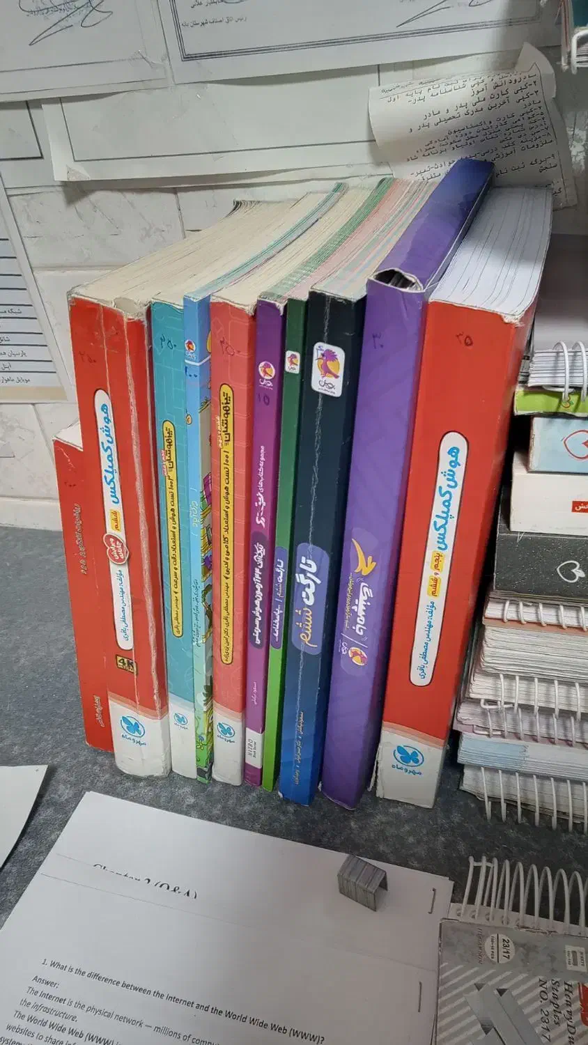 فروش کتاب‌های تیزهوشان پنجم و ششم|کتاب و مجله آموزشی|بانه, |دیوار