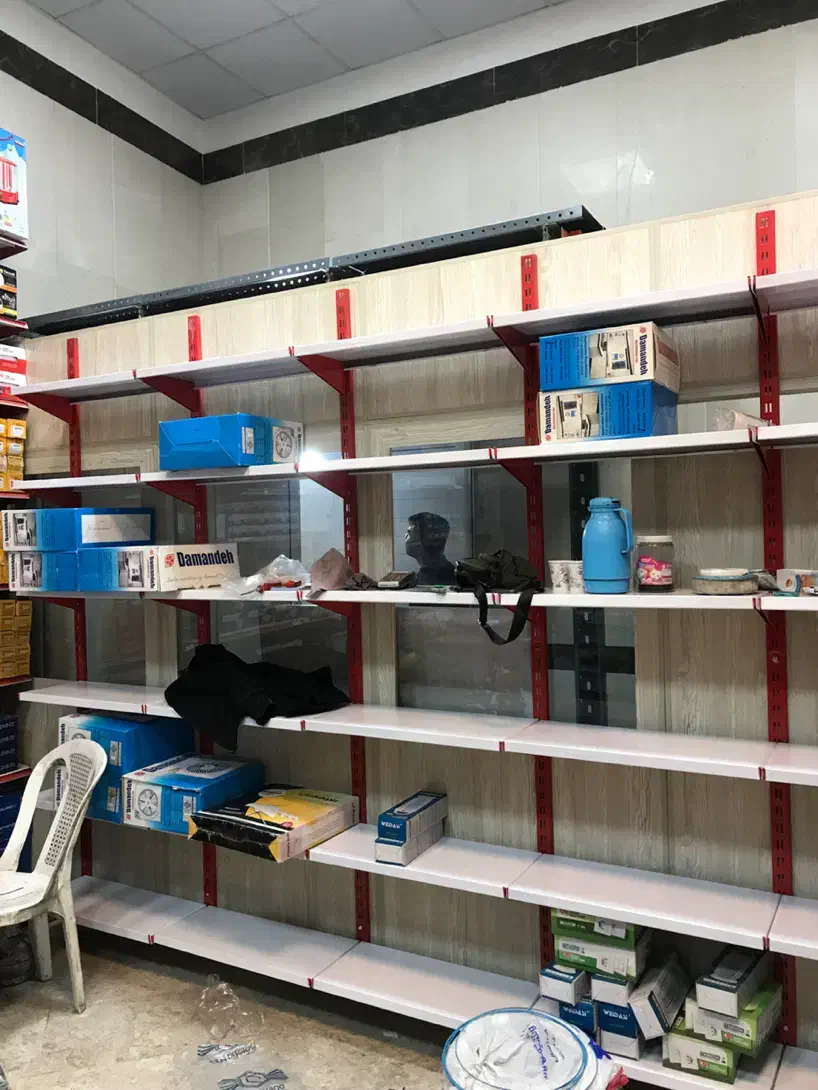 نبشی قفسه ۴ سانت|کتابخانه، شلف، قفسههای دیواری|تهران, تهرانسر مرکزی|دیوار