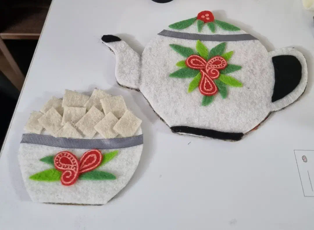 گیفت حروف الفبا نمدی برای دبستانی ها|صنایع دستی و سایر لوازم تزئینی|تهران, وحیدیه|دیوار