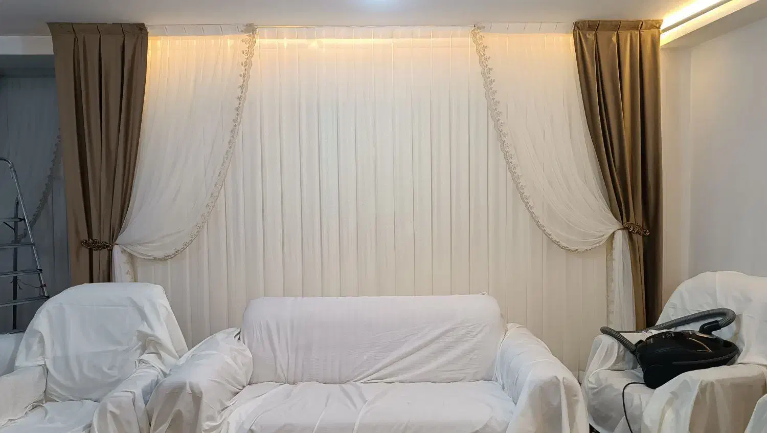 نصب سیار پرده علی|خدمات پیشه و مهارت|الوند, |دیوار