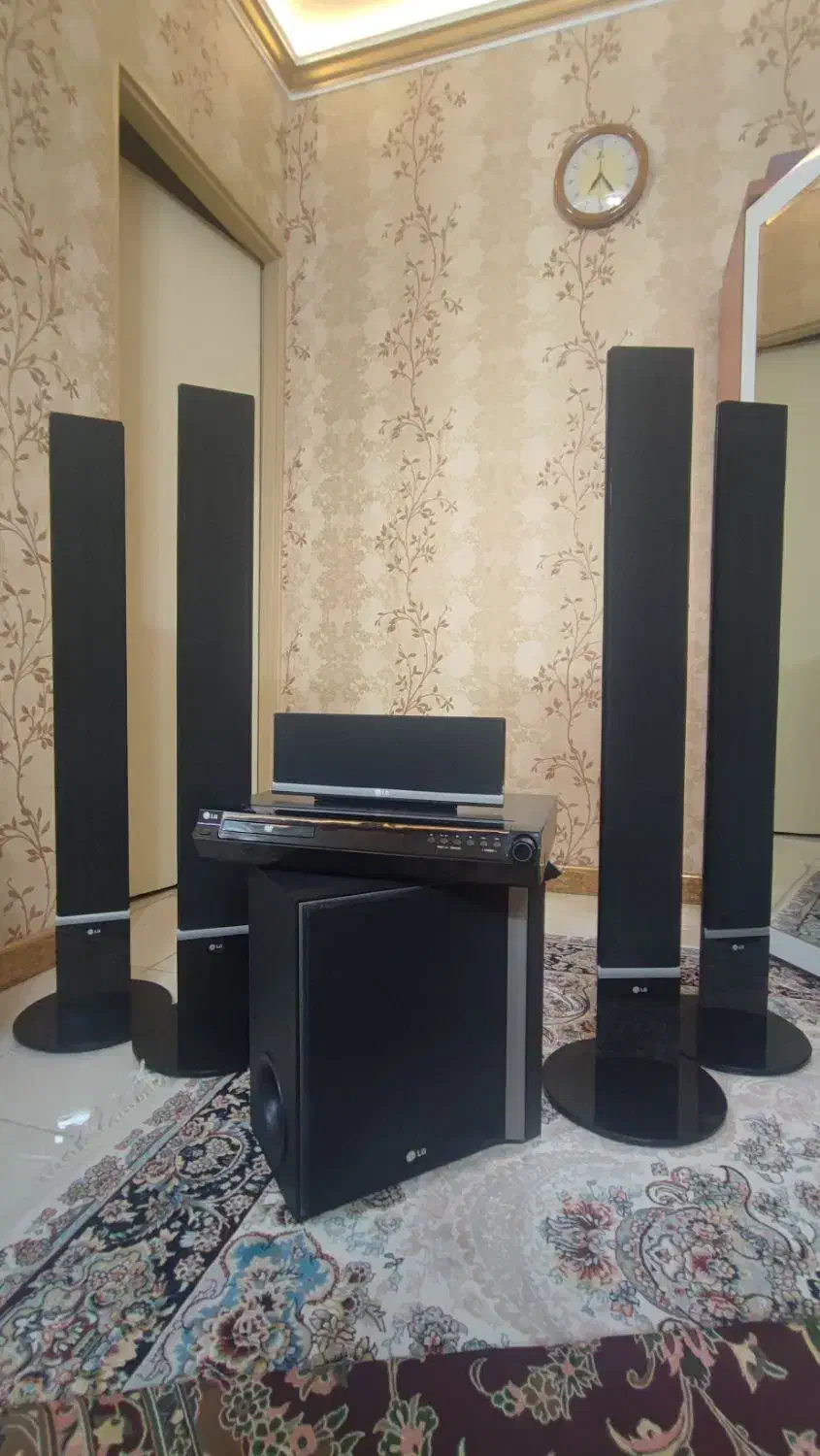سینما خانگی ۷ تکه LG تک دیسک|سیستم صوتی خانگی|تهران, شهرک ولیعصر شمالی|دیوار