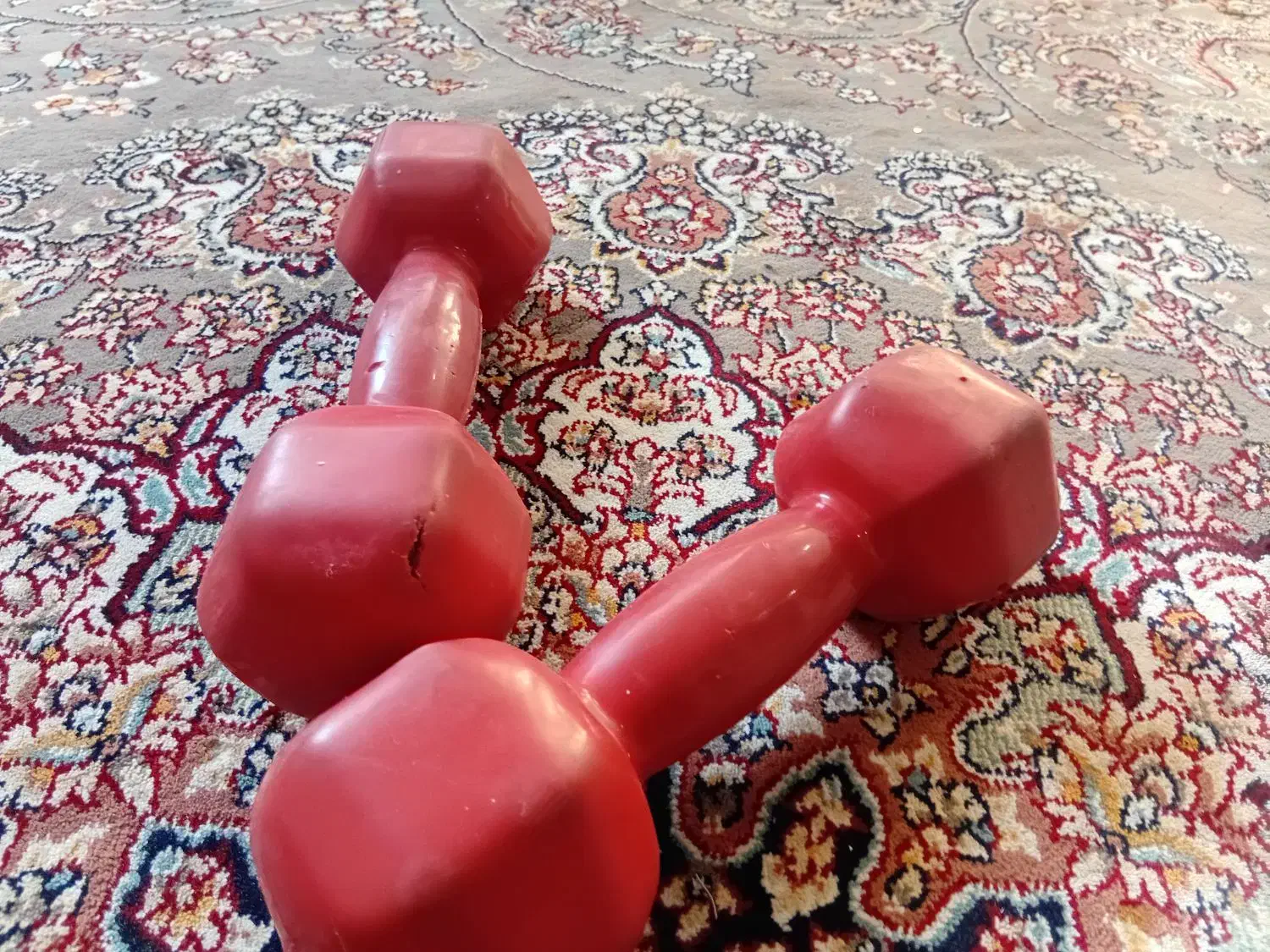 دمبل 5 کیلویی|تجهیزات ورزشی|مشهد, گاز|دیوار