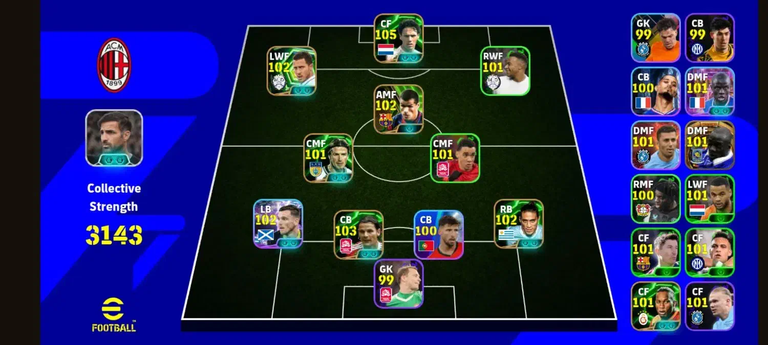 اکانت efootball گاد|کنسول، بازی ویدئویی و آنلاین|قم, زاویه|دیوار