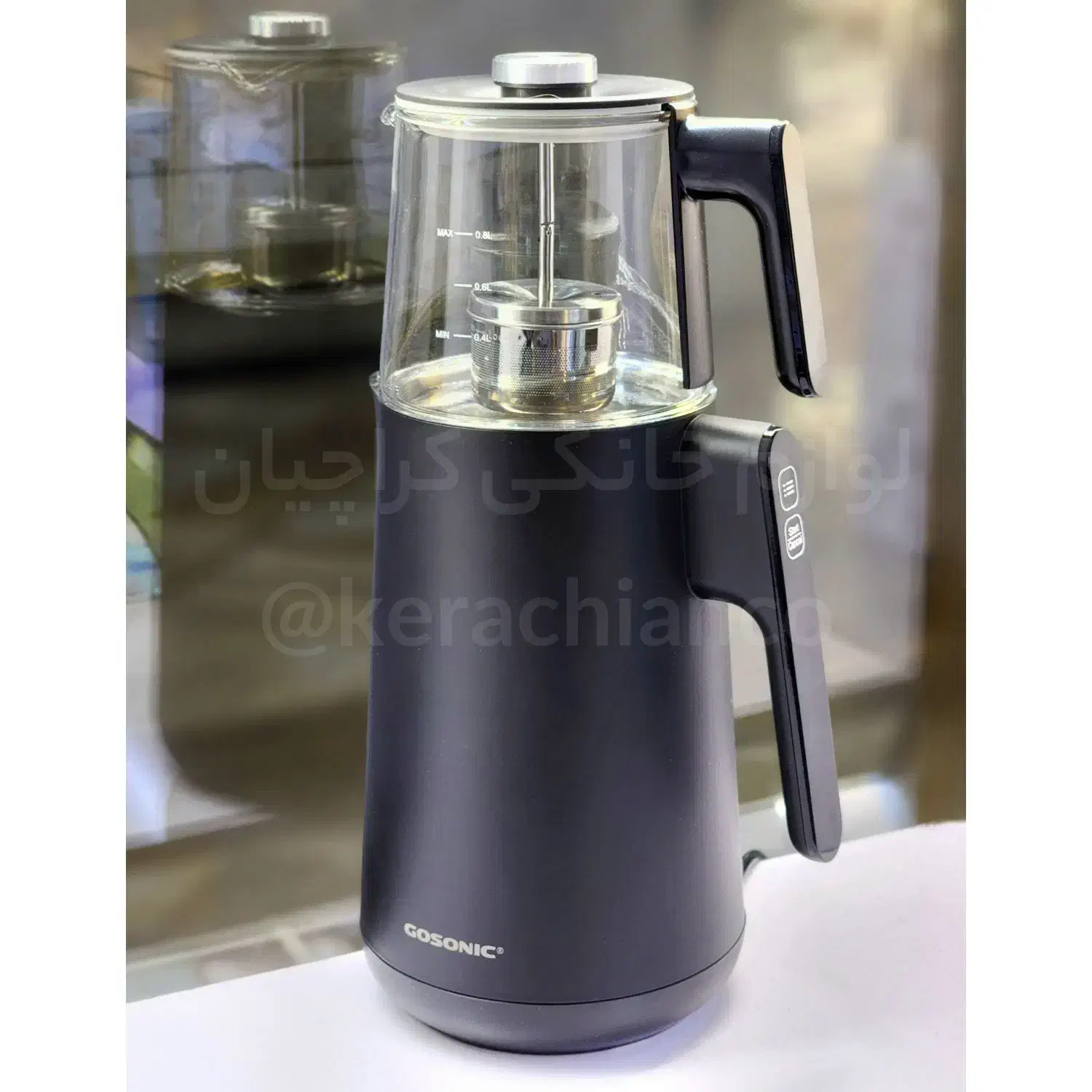 چای ساز هوشمند گوسونیک مدل GST-780|سماور، چای‌ساز، قهوه‌ساز|مشهد, کوشش|دیوار