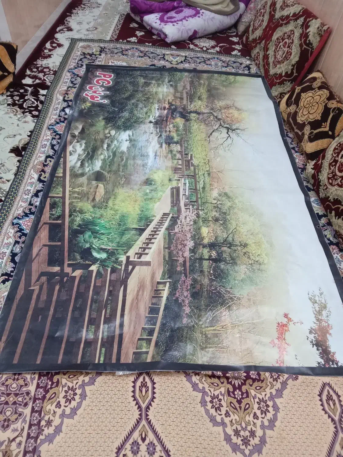 بنریاپوستر|تابلو، نقاشی، عکس|تربتحیدریه, باغ سلطانی|دیوار