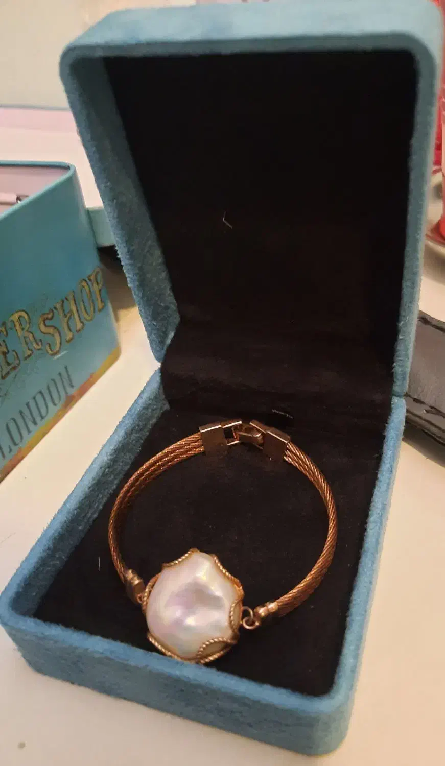 دستبند مروارید باروک و نقره|جواهرات|اصفهان, کوی شهید کشوری|دیوار