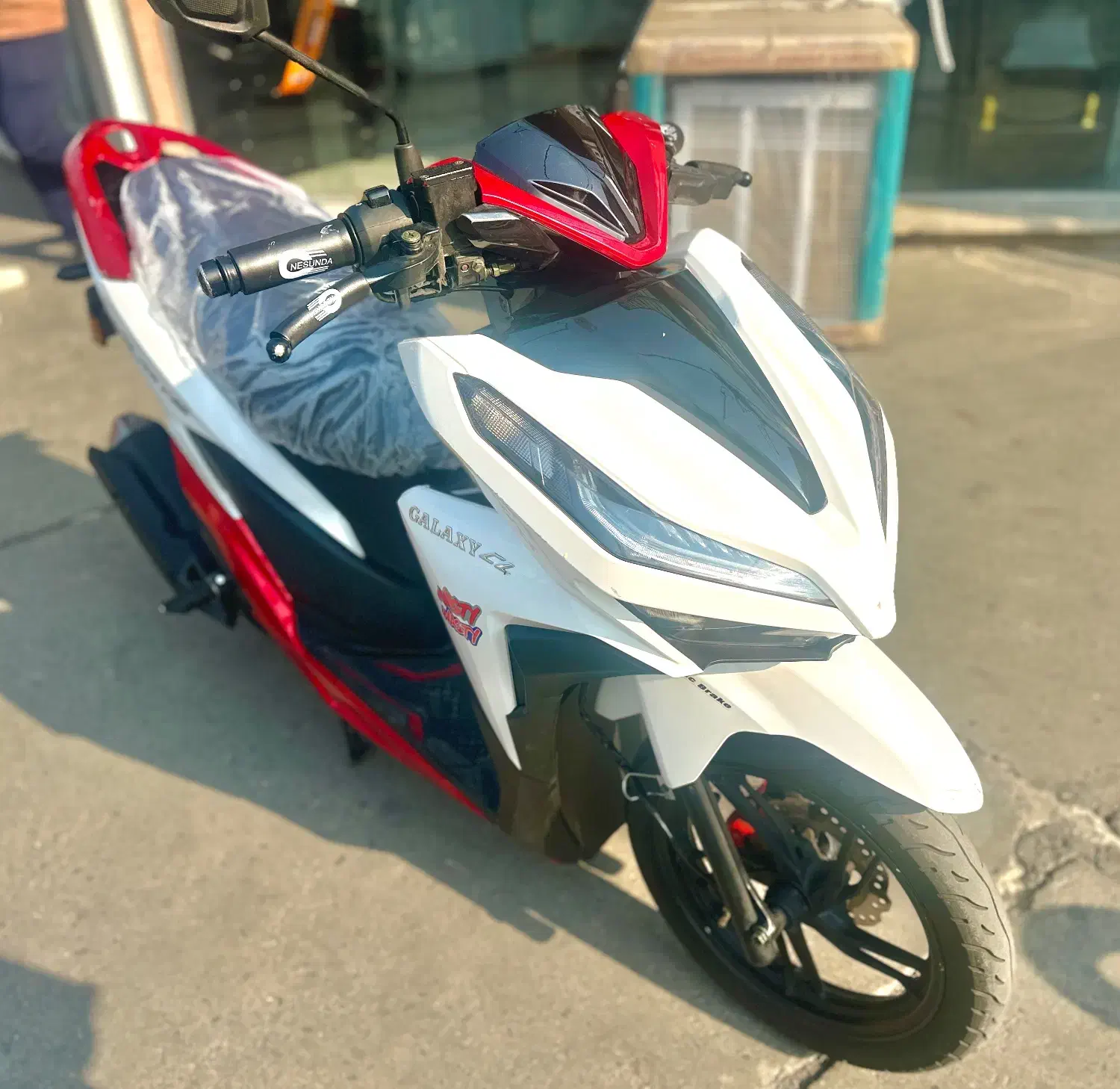 طرح کلیک گلکسی|موتورسیکلت|ری, علایین|دیوار