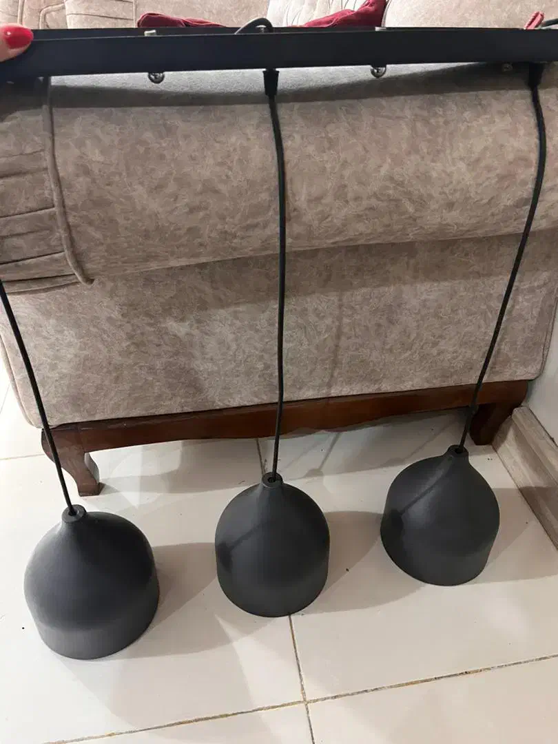 فروش لوستر سقفی سه شاخه در حد نو|لوستر و چراغ آویز|اهواز, گلستان|دیوار