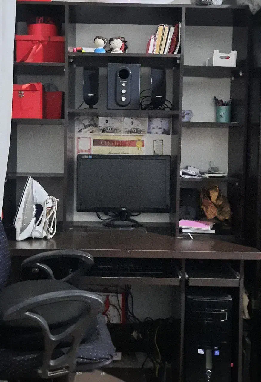 میز تحریر و کتابخانه|میز تحریر و کامپیوتر|پاکدشت, پاکدشت (مامازند)|دیوار