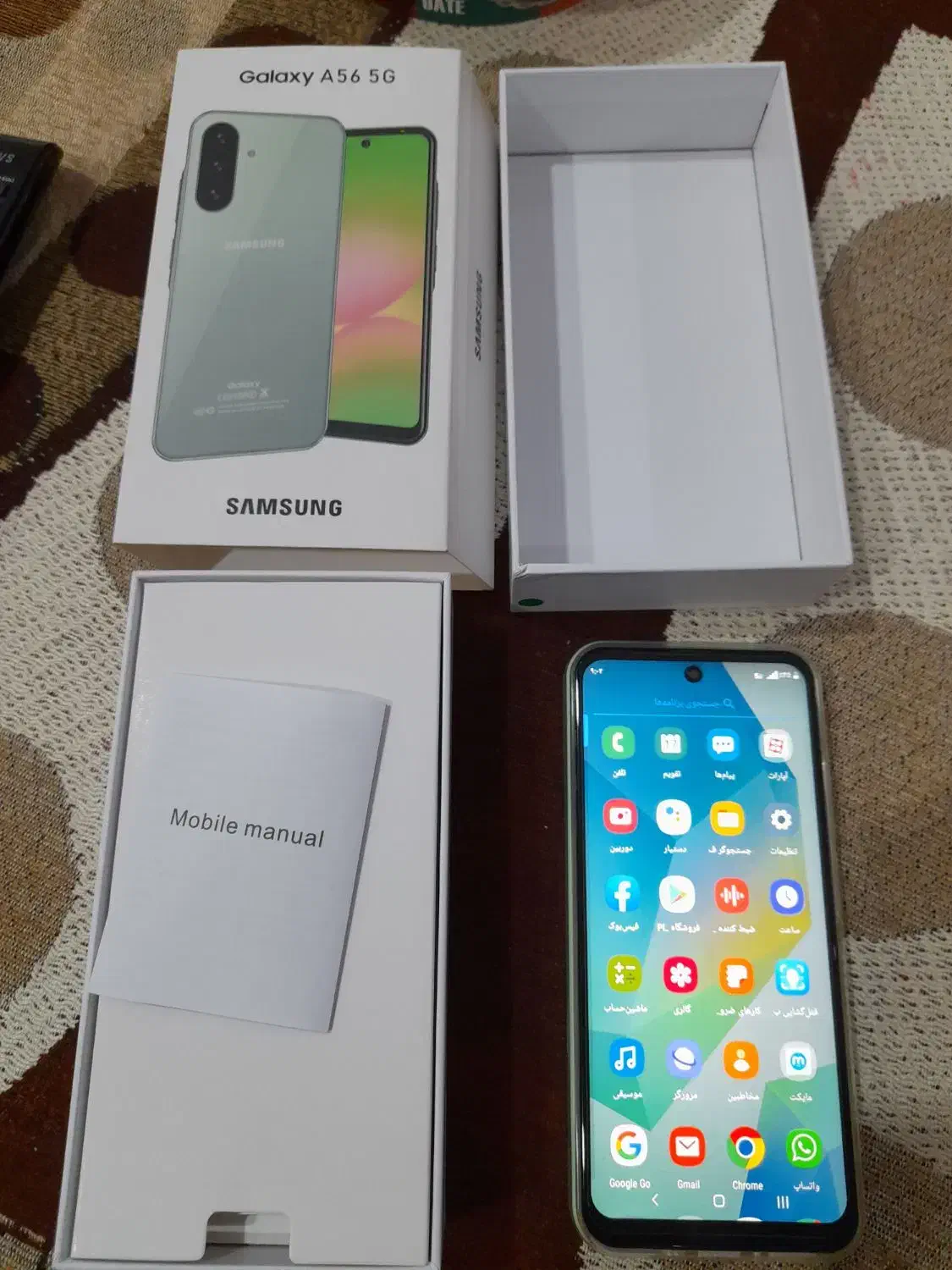 گوشی a56سامسونگ|موبایل|شهریار, شهرک وائین|دیوار