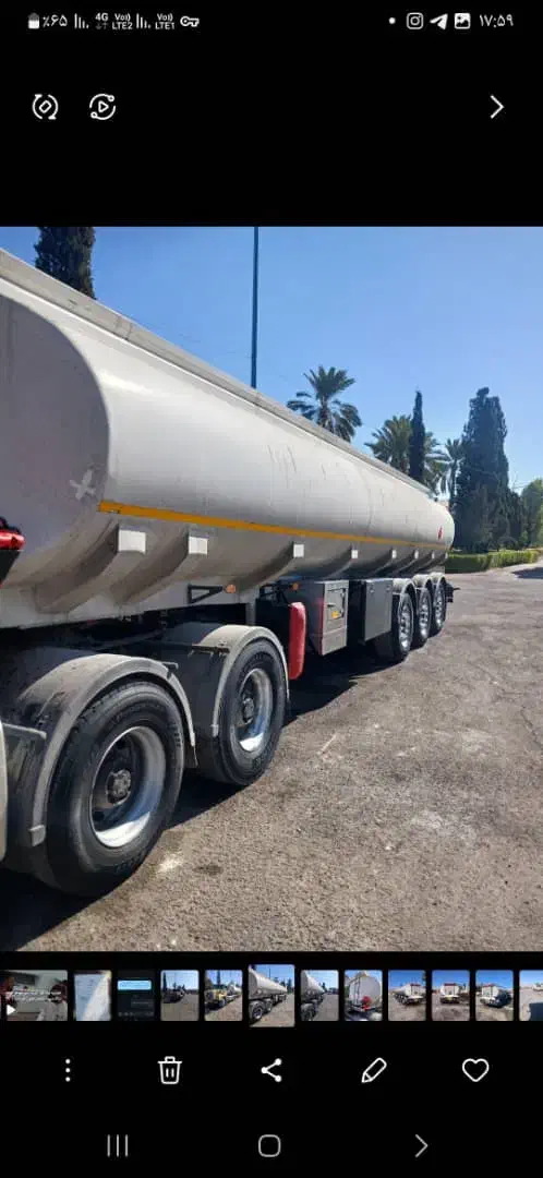 تانکر روغن نباتی مدل ۱۴۰۳|خودرو سنگین|بهشهر, |دیوار