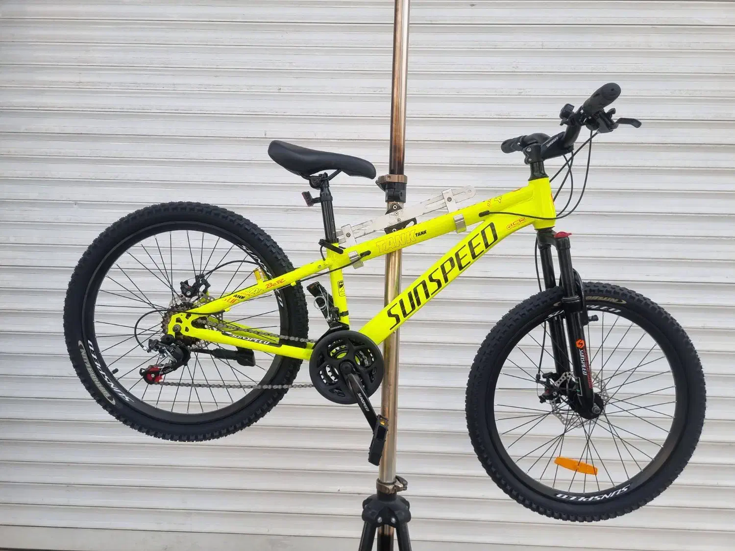 دوچرخه24سان اسپید مدل TANKترمز دیسکیدوشاخ قفلشو|دوچرخه، اسکیت، اسکوتر|تهران, بهارستان|دیوار