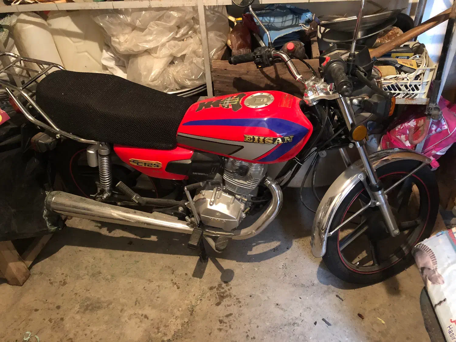 هوندا احسان ۱۲۵ استارتی|موتورسیکلت|گنبد کاووس, |دیوار