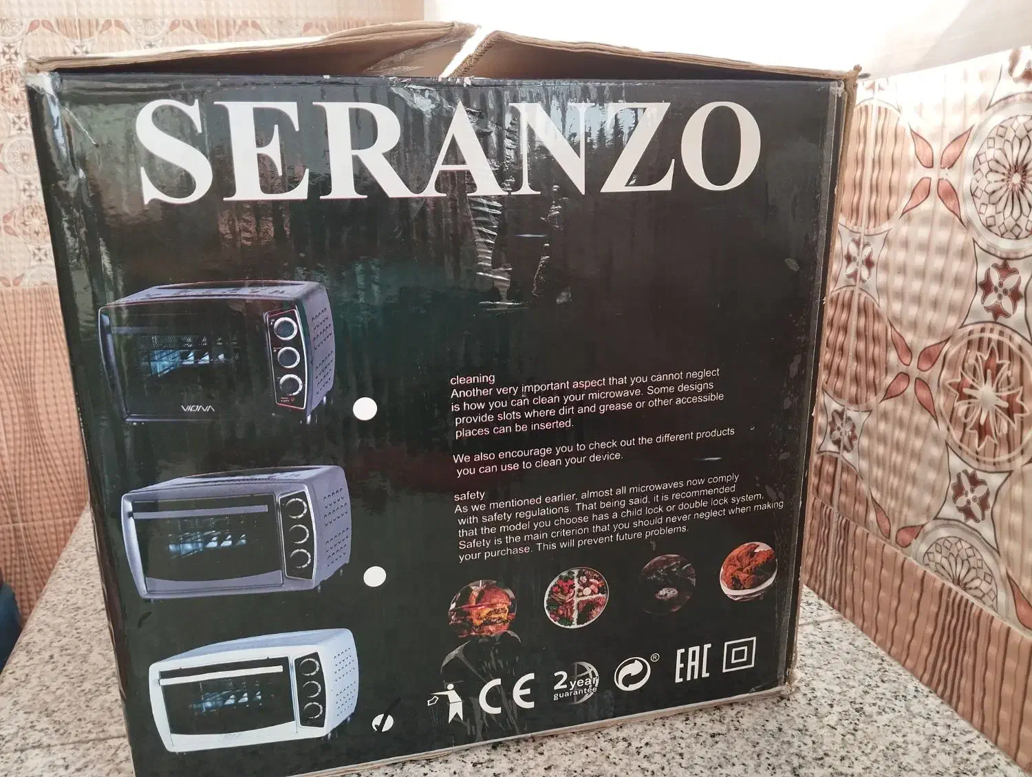 آون توستر سرانزو|اجاق گاز و لوازم برقی پخت‌وپز|یزد, |دیوار