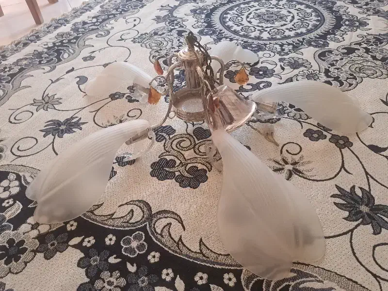 لوستر ۵ شاخه|لوستر و چراغ آویز|مشهد, نکاح|دیوار