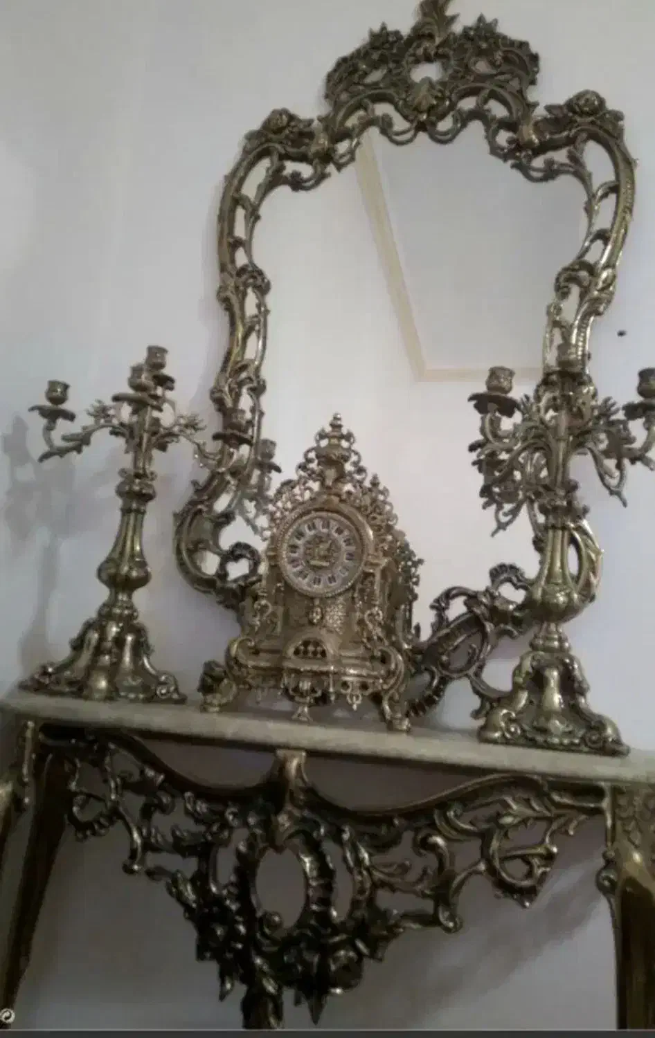 خرید فروش آینه شمعدان ساعت ایستاده|بوفه، ویترین، کنسول|مشهد, نوید|دیوار