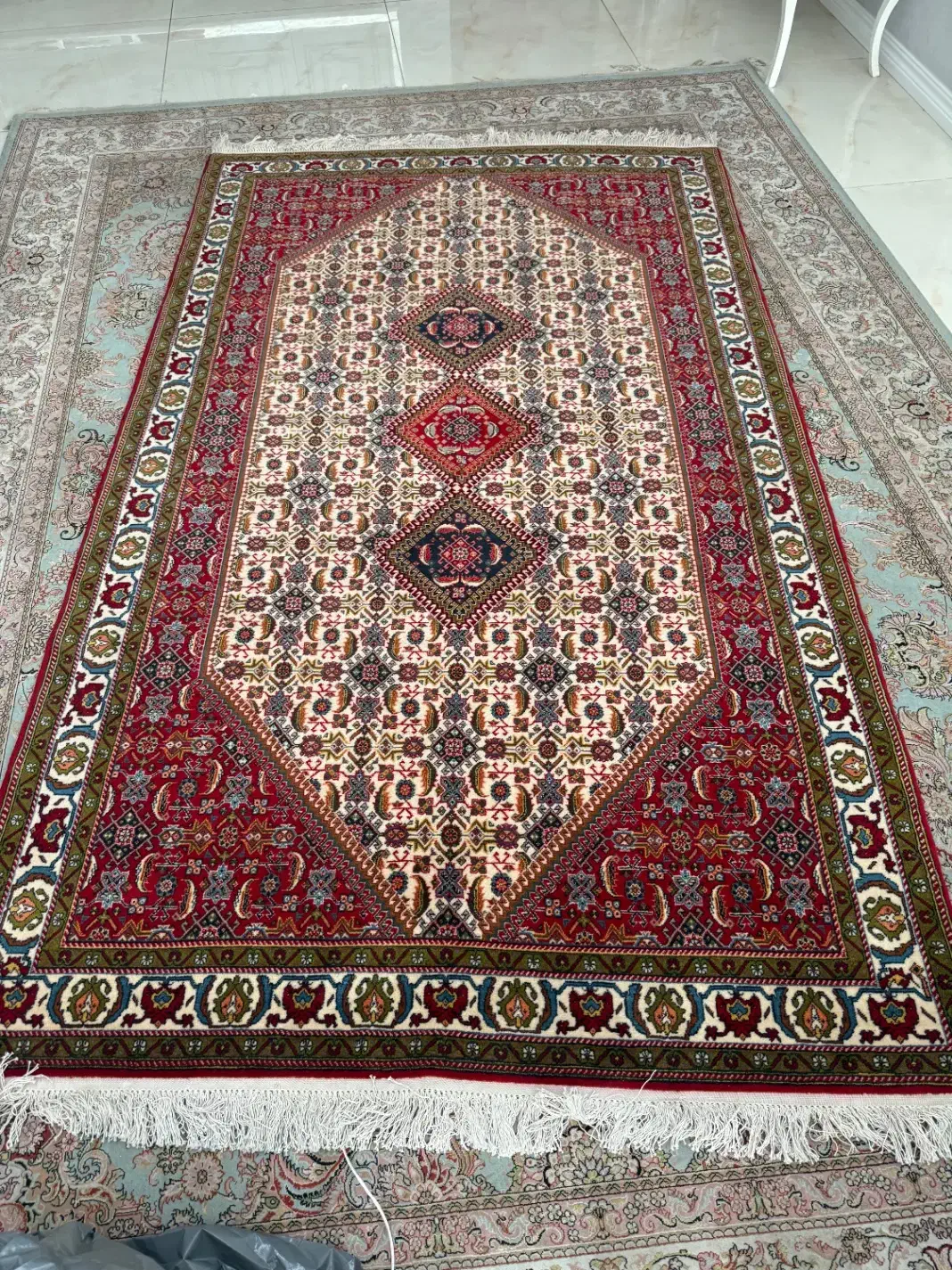 قالی دستبافت قشقایی|فرش|صدرا-فارس, فاز ۱|دیوار