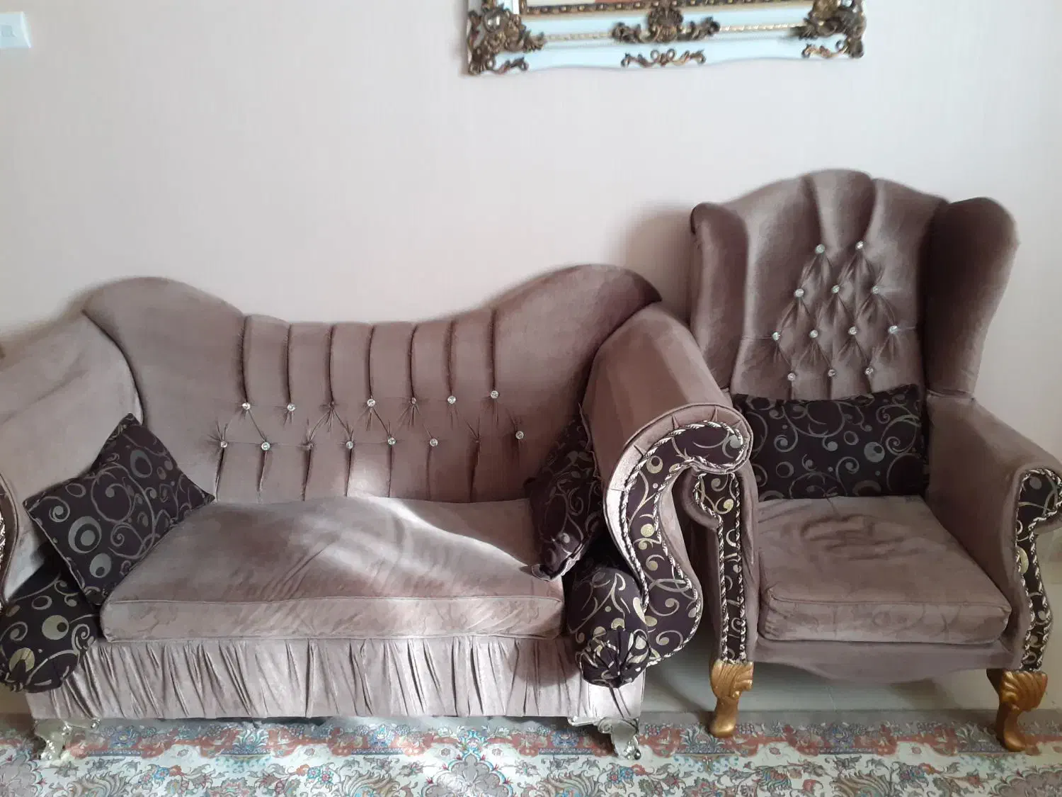 مبل کار کرده|مبلمان خانگی و میز عسلی|محمدشهر, شهرک پیام (مهرالبرز)|دیوار