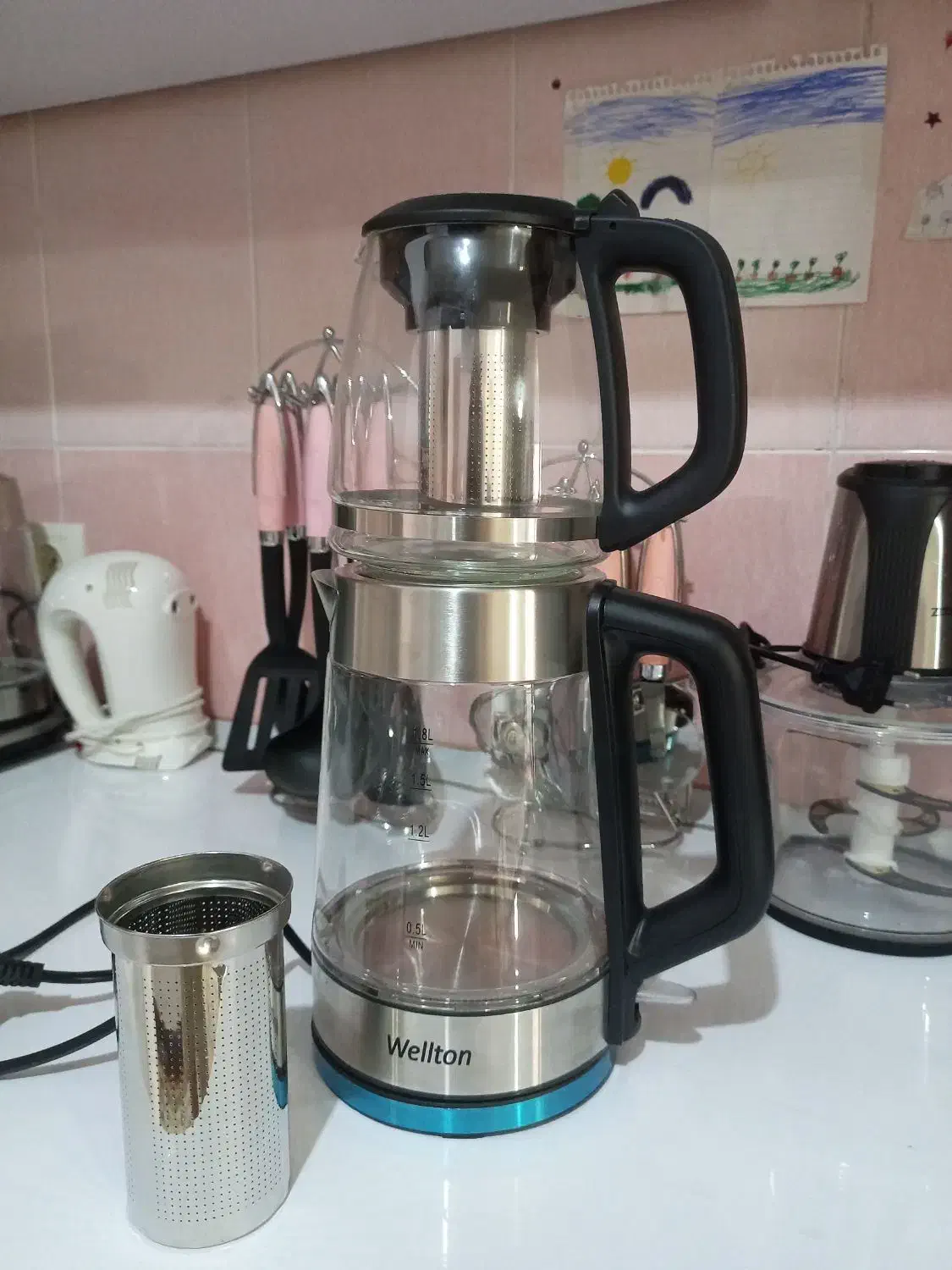 چایی ساز|سماور، چای‌ساز، قهوه‌ساز|گنبد کاووس, |دیوار