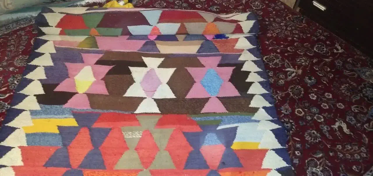 گلیم|گلیم، جاجیم، گبه|خرم‌آباد, |دیوار