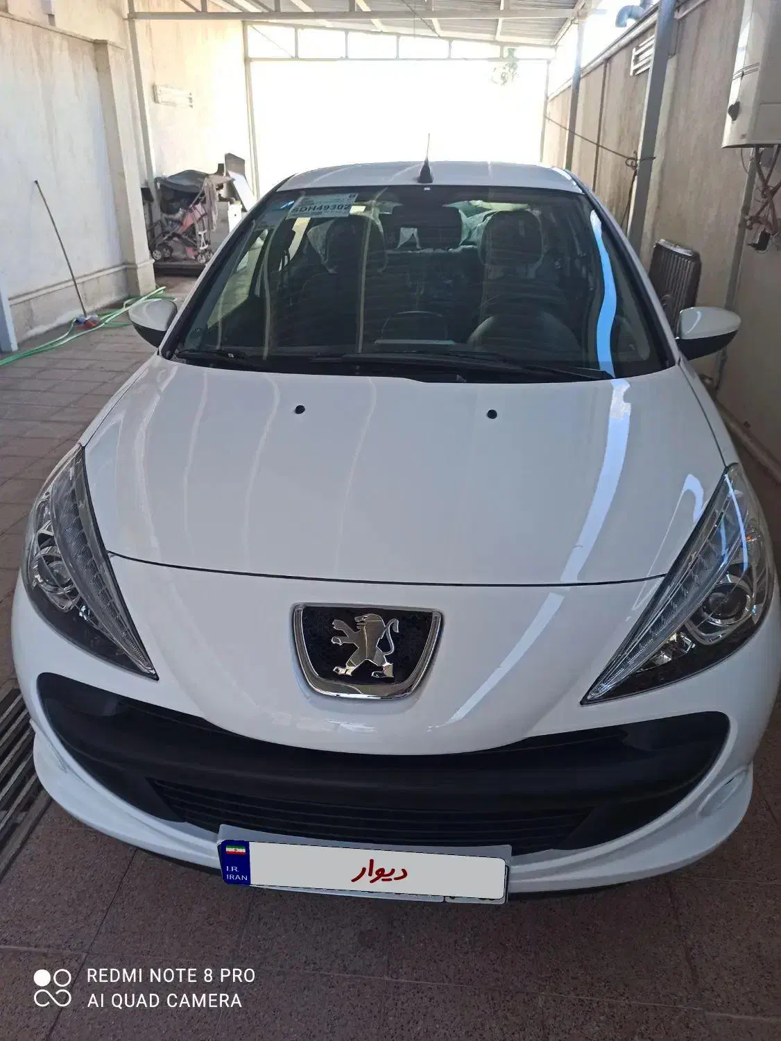پژو207مدل 1404رنگ سفید سقف فلز|خودرو سواری و وانت|بردسیر, |دیوار
