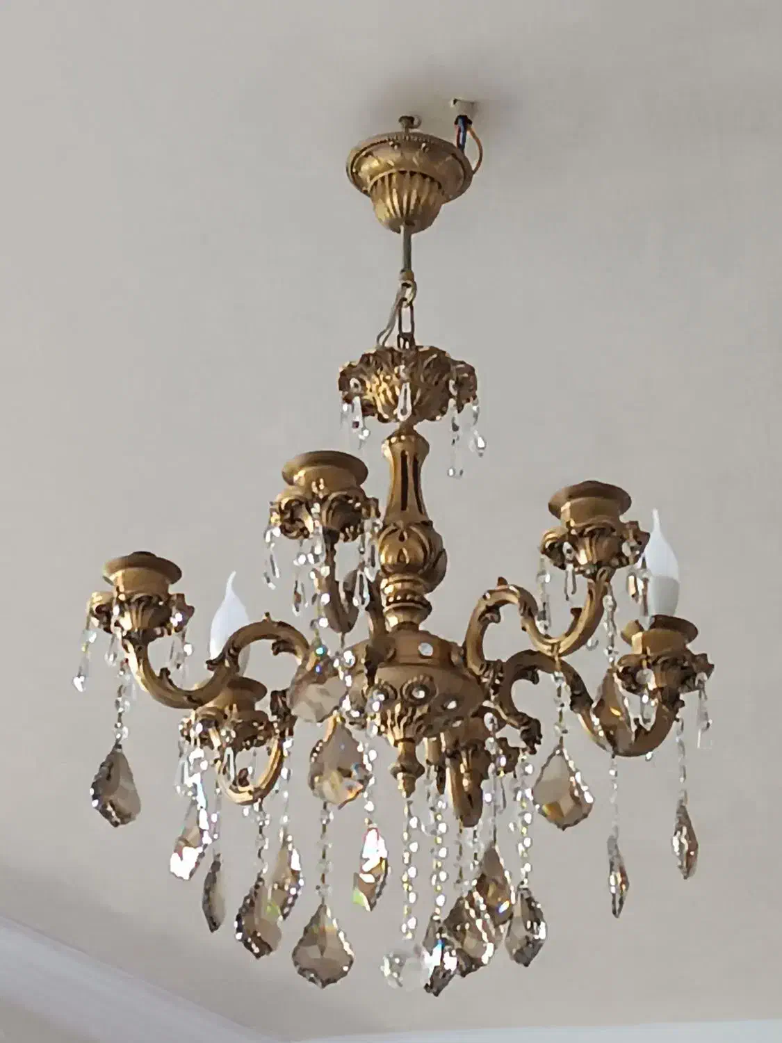 لوستر سقفی|لوستر و چراغ آویز|تبریز, |دیوار