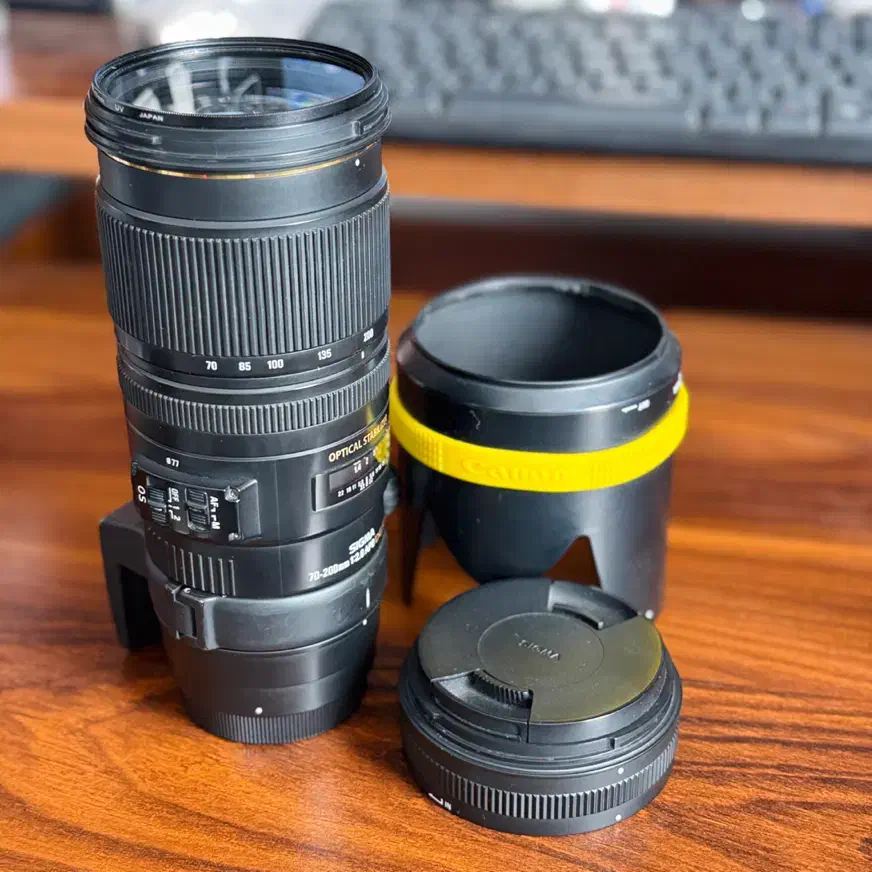 لنز Sigma 70-200mm f/2.8 OS HSM کانن تمیز و کامل|دوربین عکاسی و فیلم‌برداری|شیراز, باغ تخت|دیوار