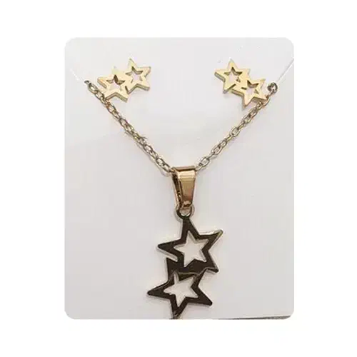 نیم ست استیل رنگ ثابت مدل ستاره|بدلیجات|اراک, |دیوار