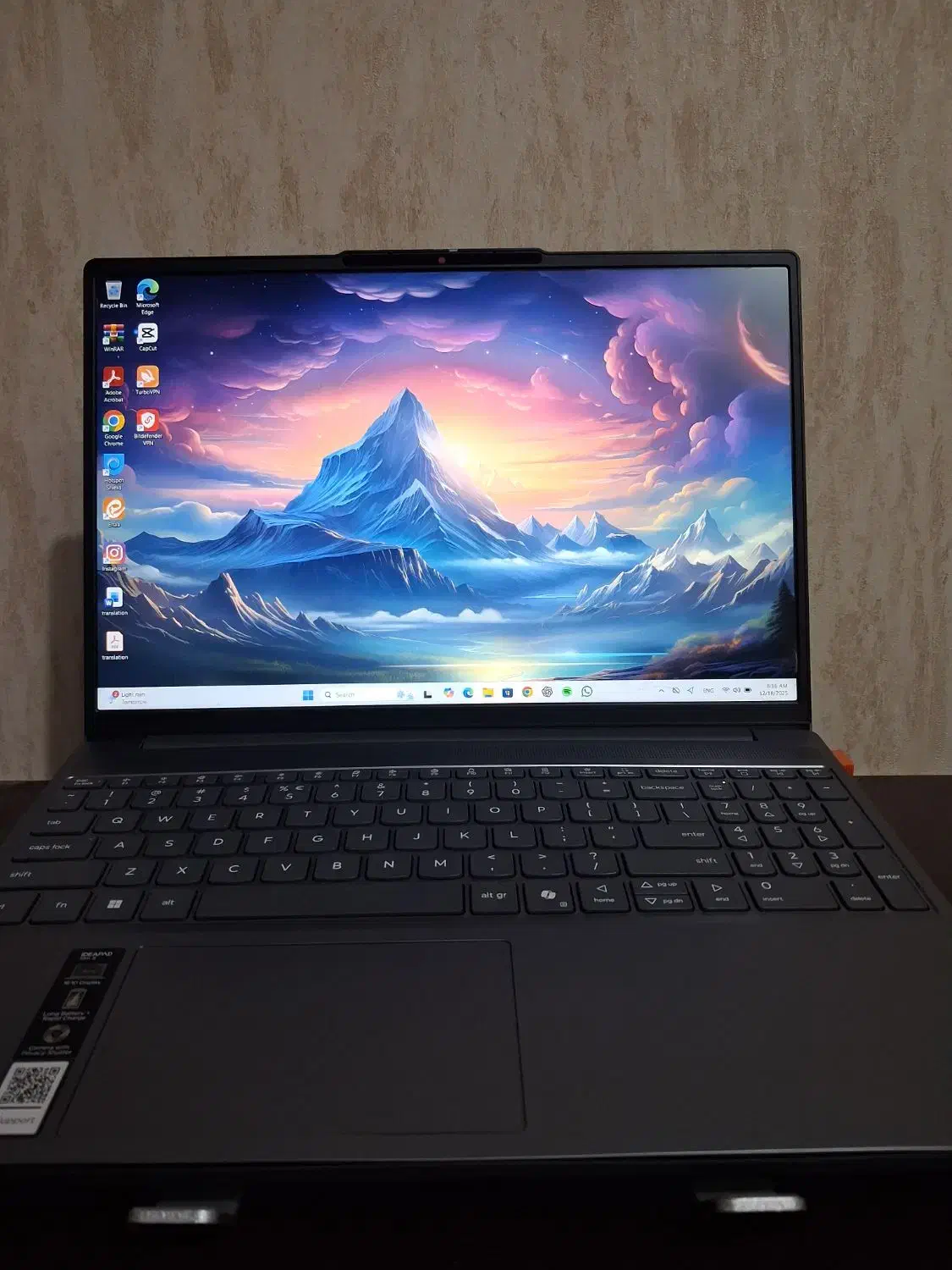 لپ تاپ idea pad slim 3|رایانه همراه|قم, زنبیل آباد|دیوار