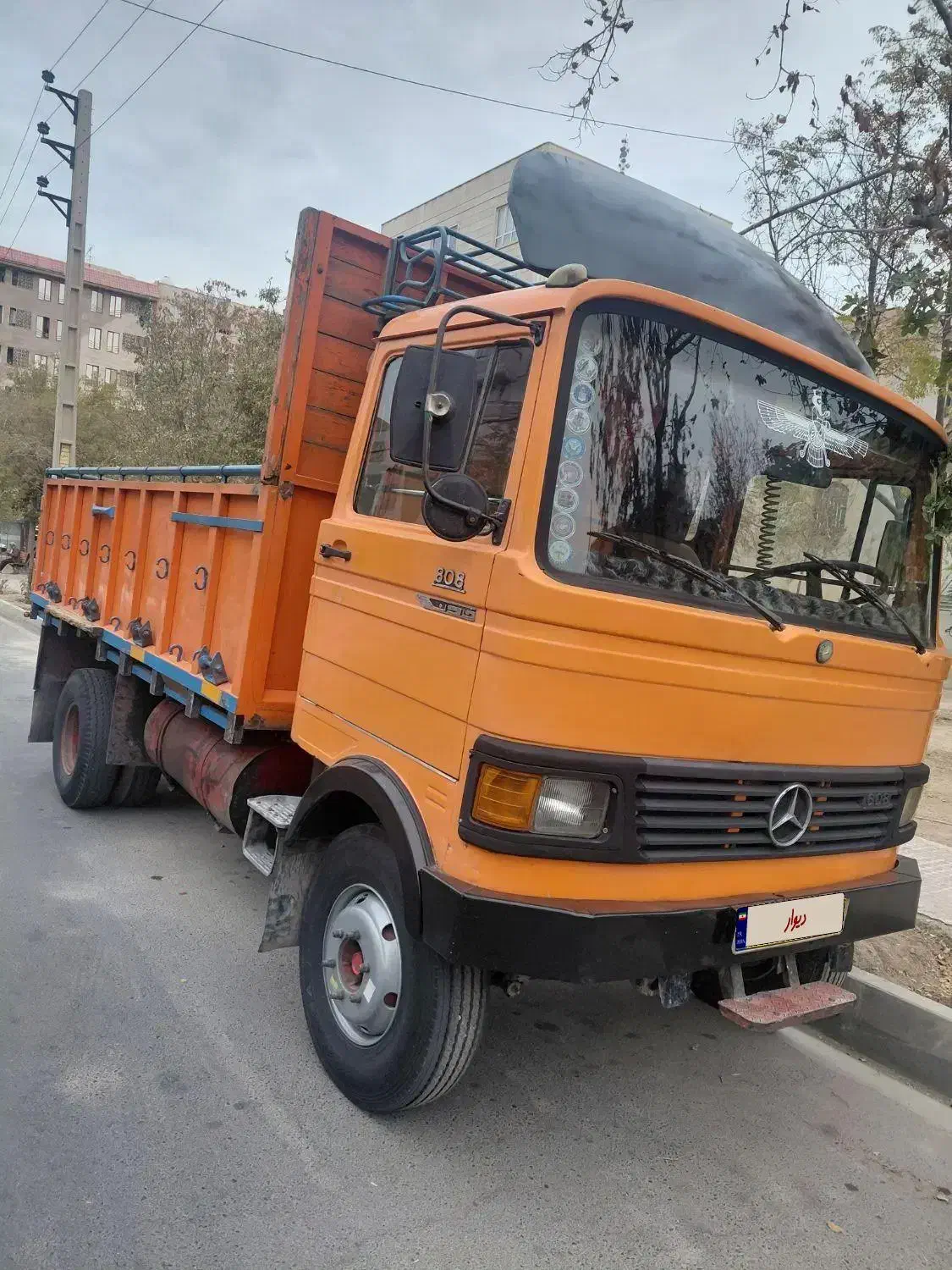 خاور ۸۰۸ بنز  مدل ۸۳|خودرو سنگین|تهران, شهرآرا|دیوار