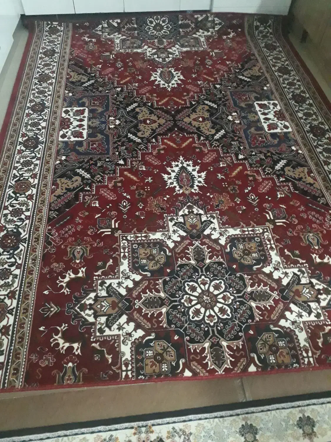 فرش طرح بیجاری نوعه نو|فرش|اردبیل, |دیوار