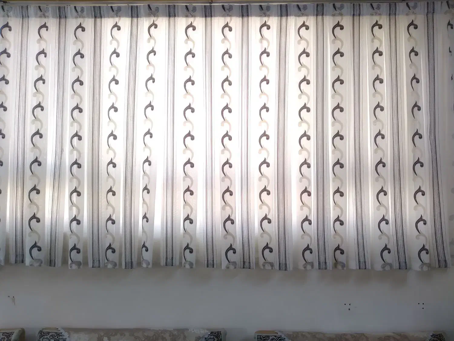 پرده حریر|پرده، رانر، رومیزی|بیرجند, |دیوار