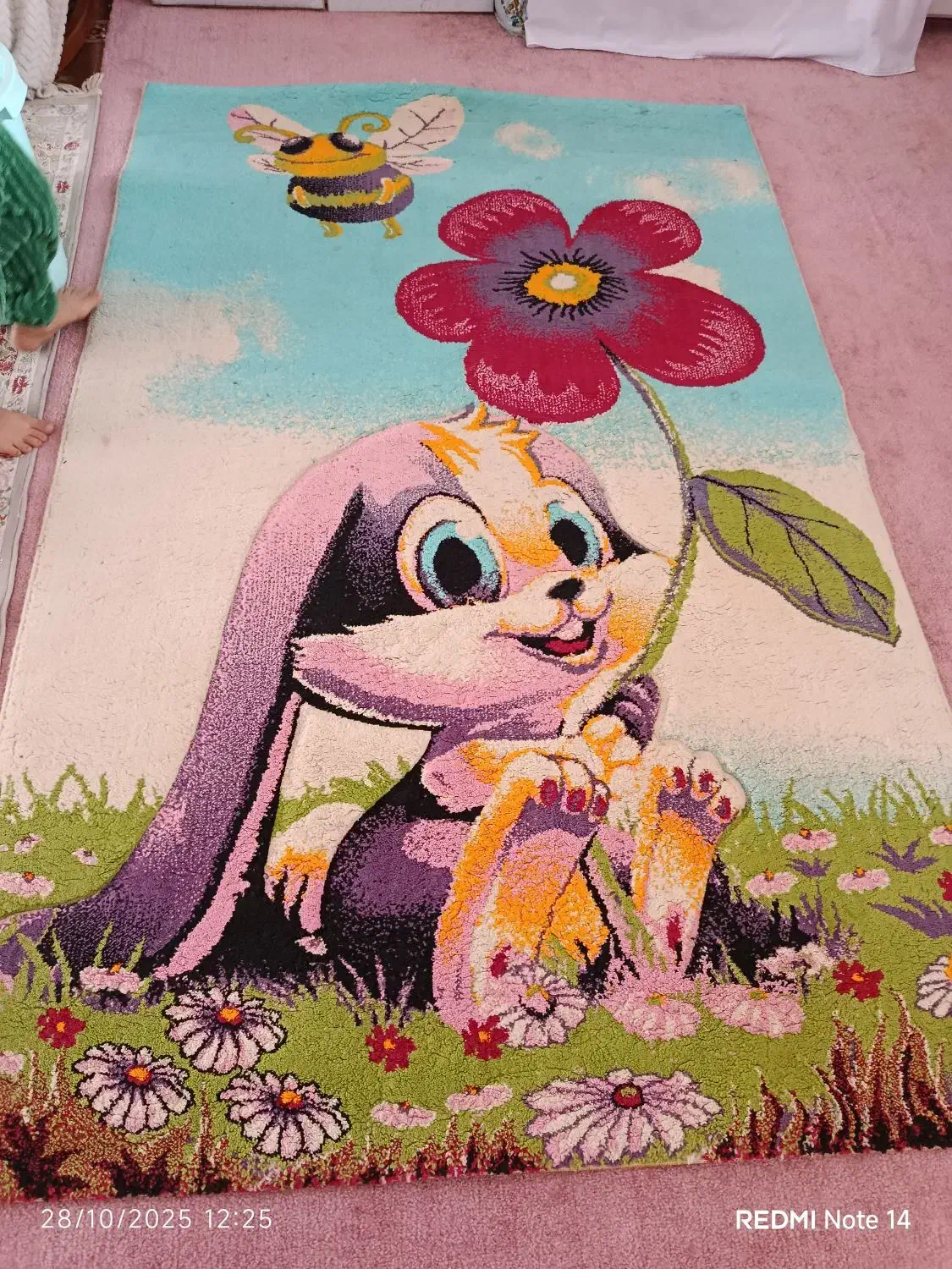 فرش4متری کودک مشهد|فرش|مشهد, شهید علی محمدی|دیوار