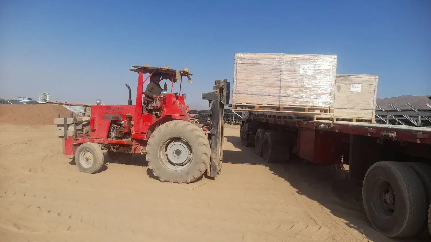 لیفتراک تراکتور|خودرو سنگین|اشتهارد, |دیوار