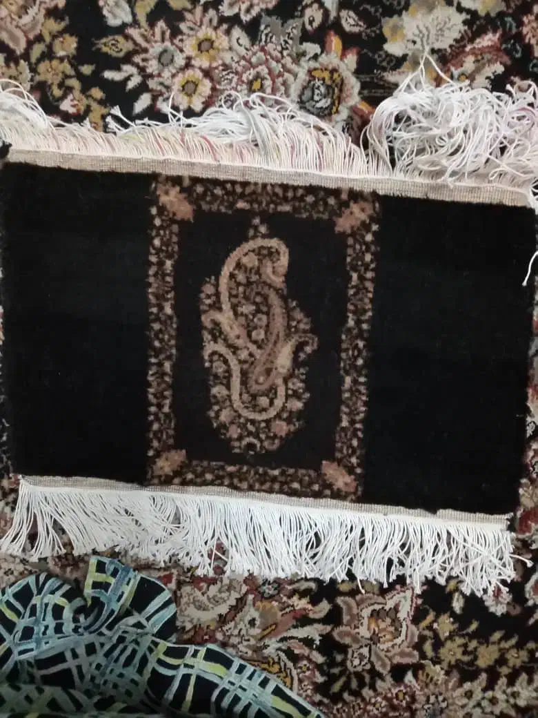 تابلو فرش دستبافت کوچک طرح بته جقه|تابلو فرش|تهران, شهرک دانشگاه|دیوار