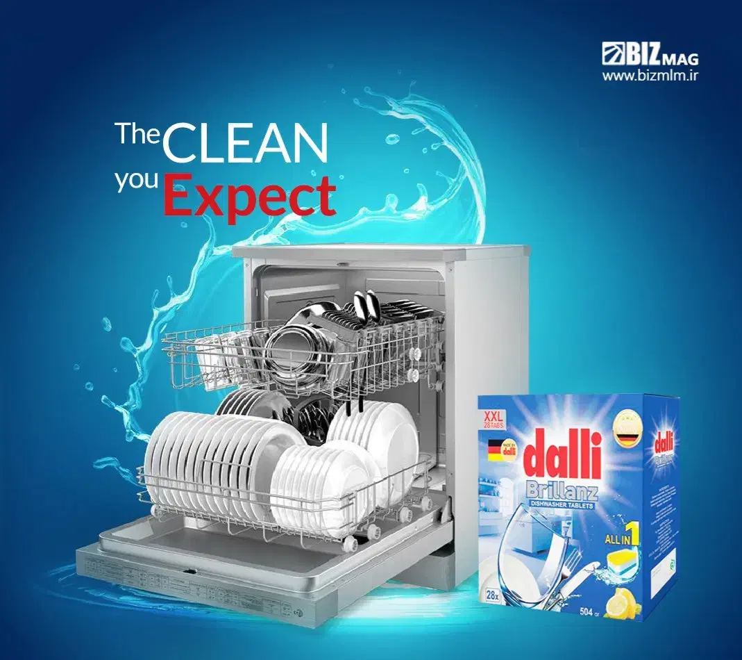 قرص ماشین ظرفشویی آلمانی برند دالی نمایندگی رسمی|مواد شوینده و دستمال کاغذی|سیرجان, |دیوار