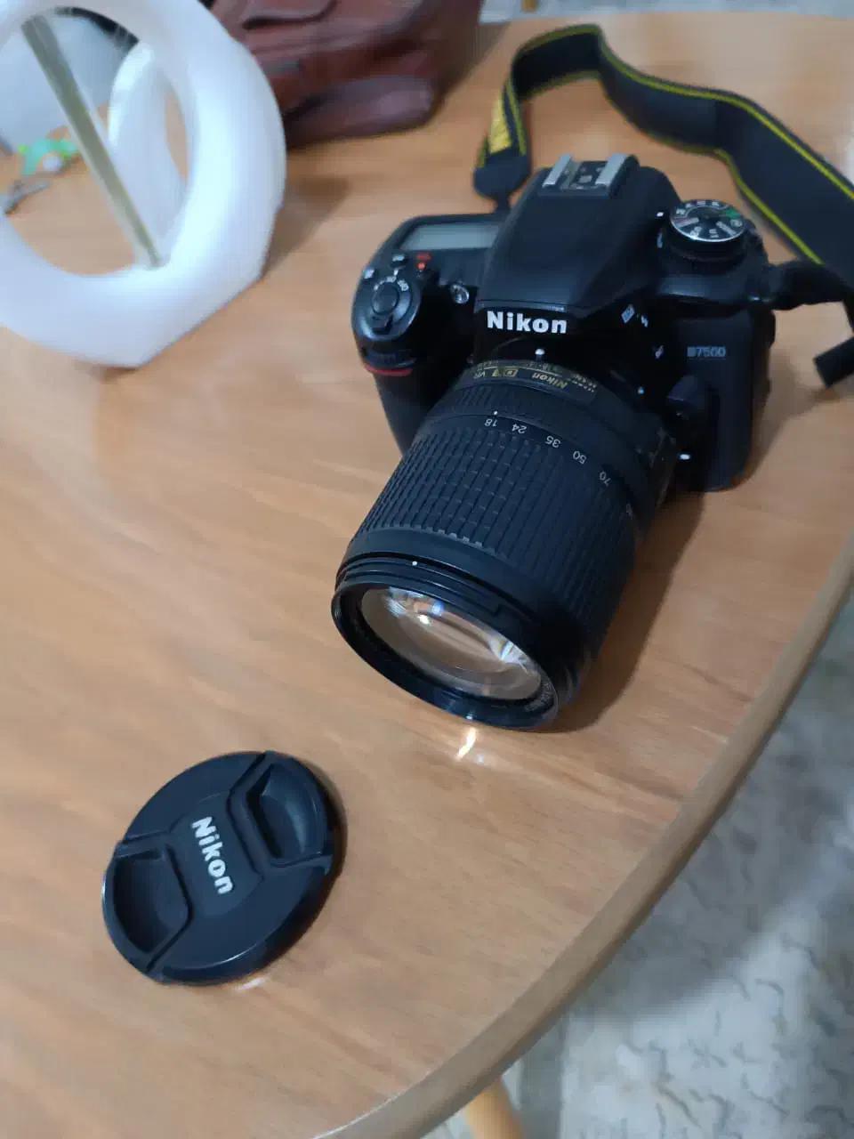 دوربین نیکون d7500 به همراه تمامی لوازم جانبی|دوربین عکاسی و فیلمبرداری|دوگنبدان, |دیوار