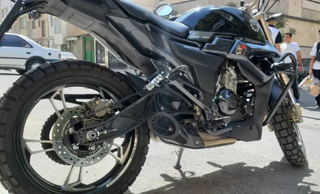 موتورسیکلت|موتورسیکلت|کرج, حصارک پایین|دیوار