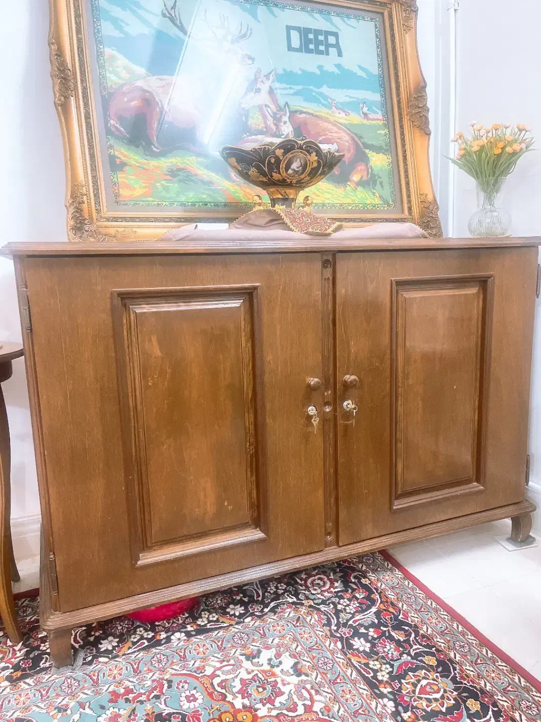 میز چوبی(کمد) و قاب|بوفه، ویترین، کنسول|بروجرد, |دیوار