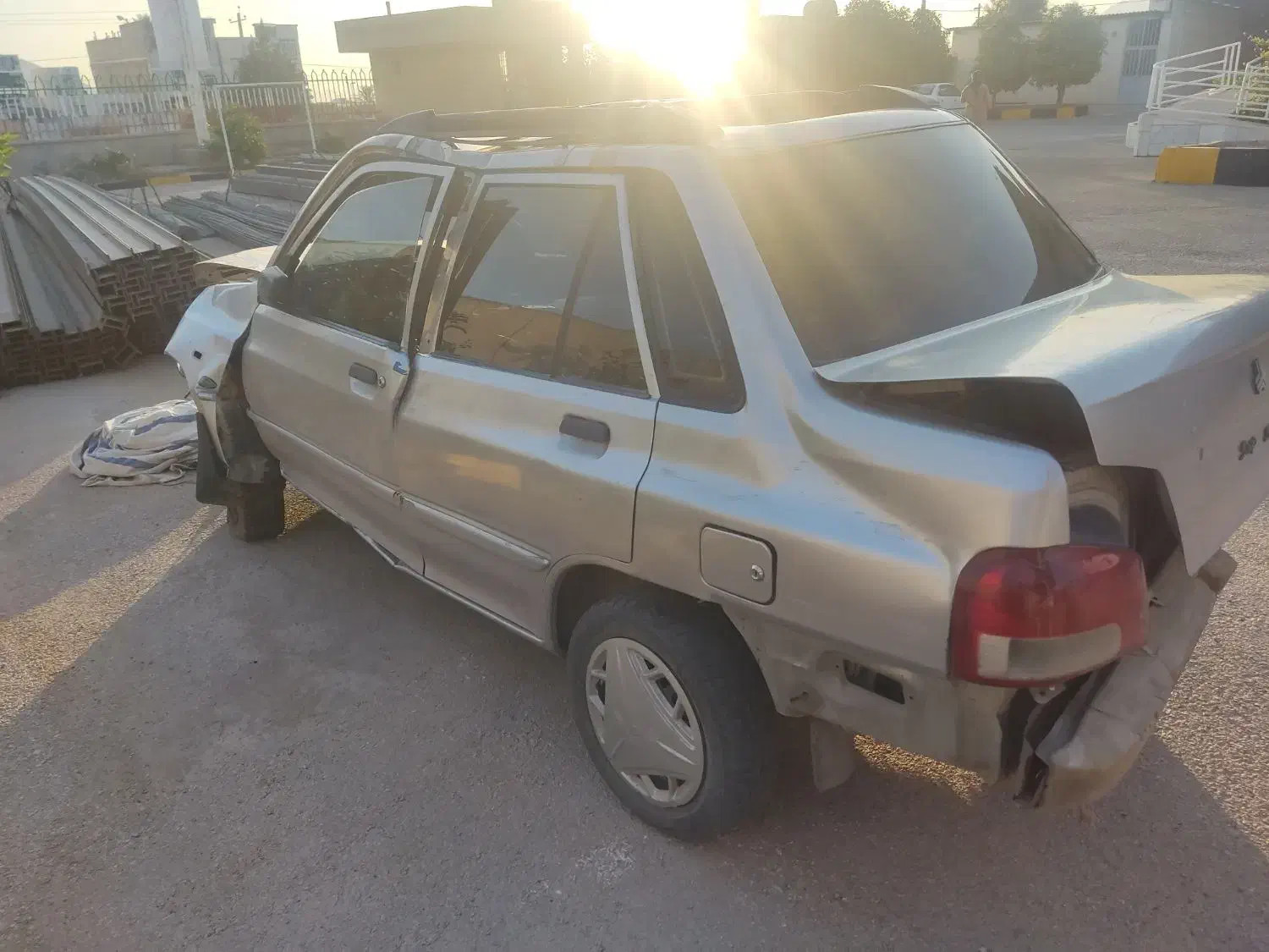 پراید ۱۳۲ مدل ۸۹ دوگانه تصادفی|خودرو سواری و وانت|داراب, |دیوار