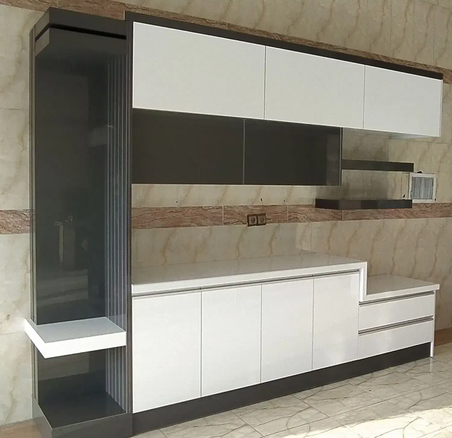 کابینت ام دی اف هایگلس و معمولی|مصالح و تجهیزات ساختمان|کرمانشاه, |دیوار