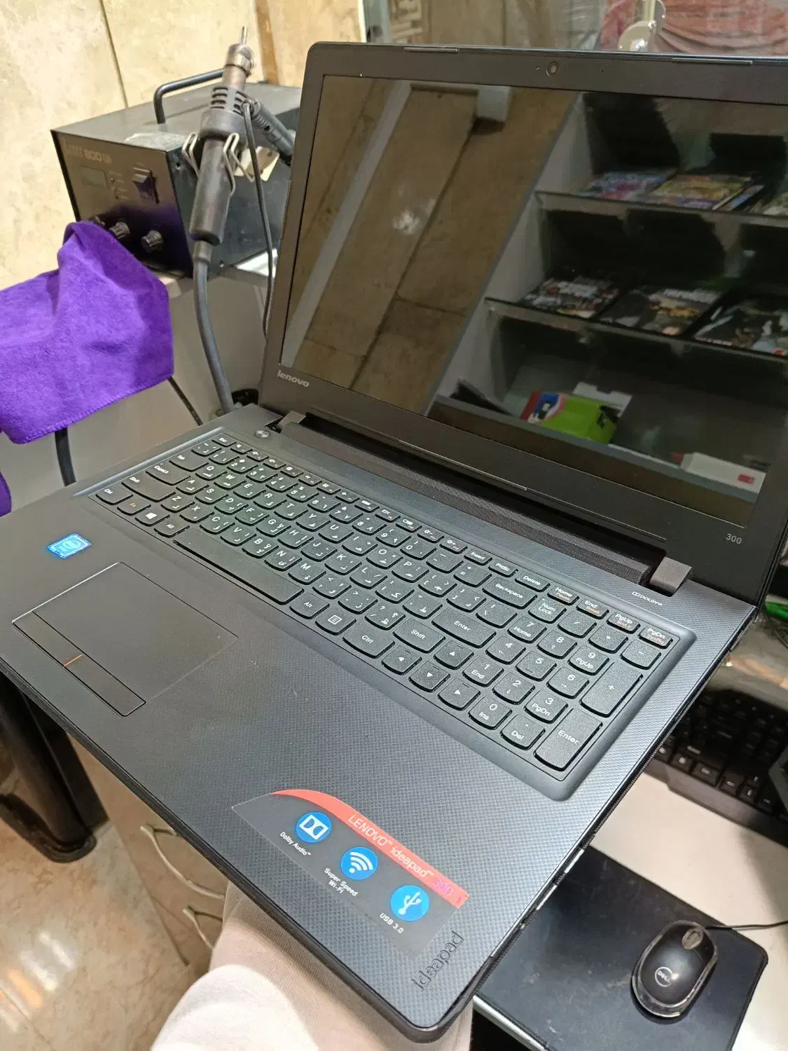 لب تاپ لنوو ideapad300 تمیز و مرتب|رایانه همراه|تهران, گلچین|دیوار