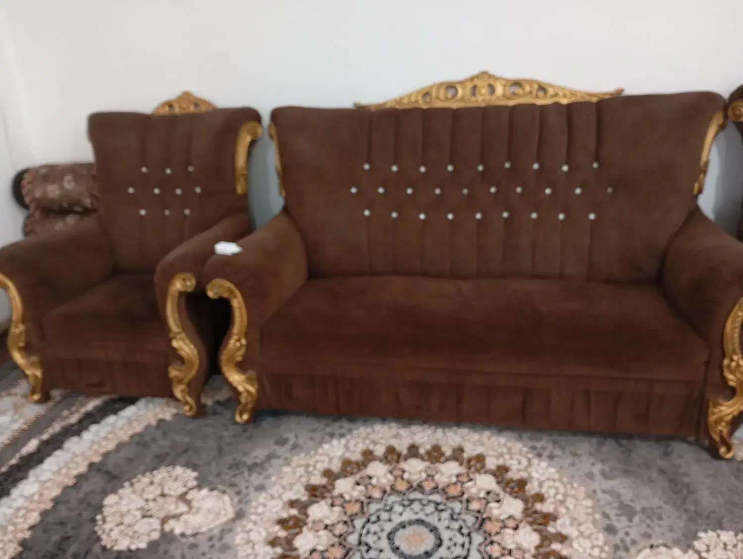 مبل سلطنتی|مبلمان خانگی و میز عسلی|شیراز, شهرک مطهری|دیوار