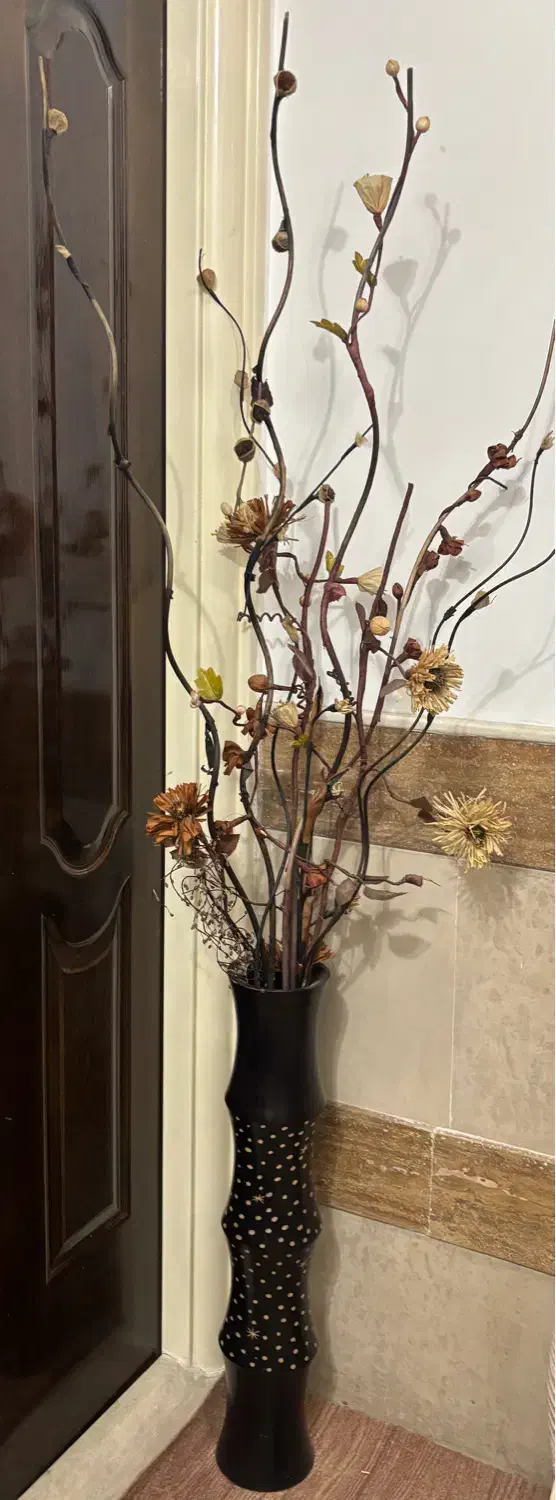 گل و گلدان|گل مصنوعی|قم, شاه سید علی|دیوار